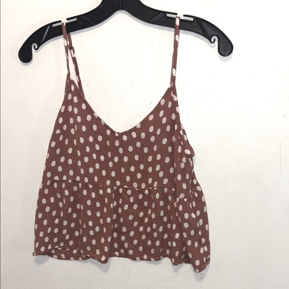 Abercrombie & Fitch Polka Dot  Top